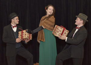 Image from a scene in "Happy Holiday"