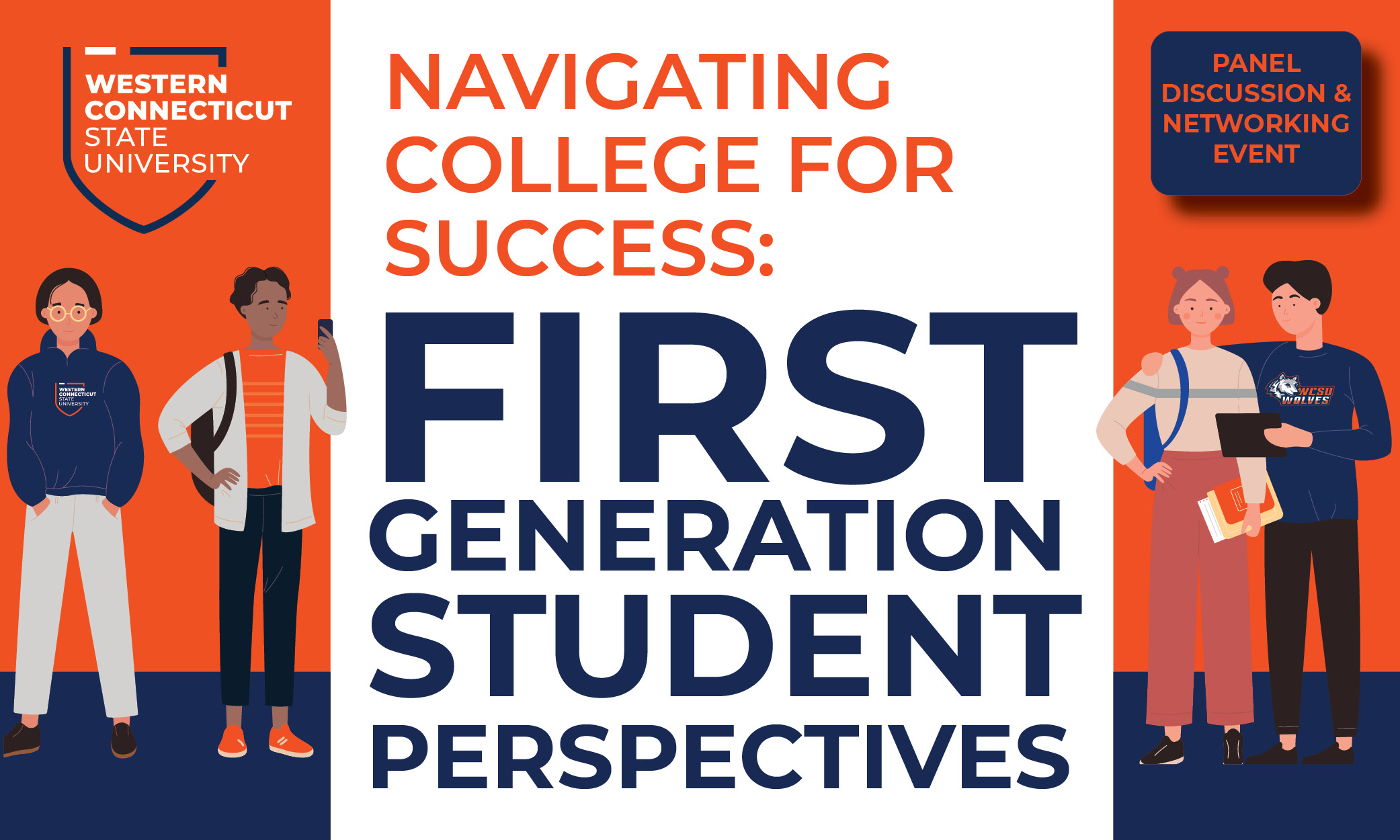 First Gen Student Perspectives graphic