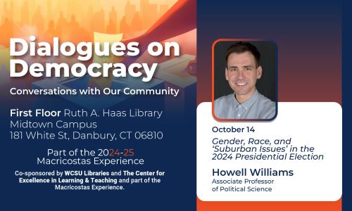 Dialogues on Democracy Howell Williams flyer