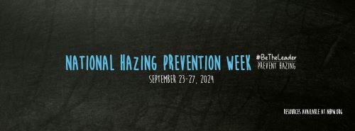 National Hazing Prevention Week