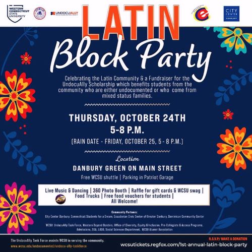 Latin Block Party poster