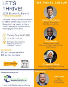 Let's Thrive! Economic Summit flyer