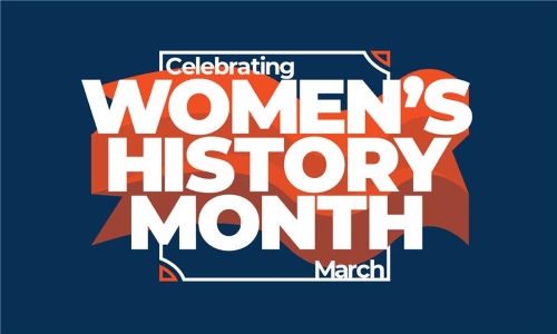 Women's History Month graphic