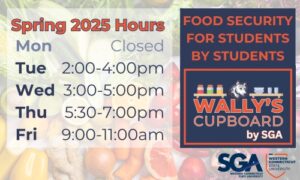 Wally's Cupboard spring hours