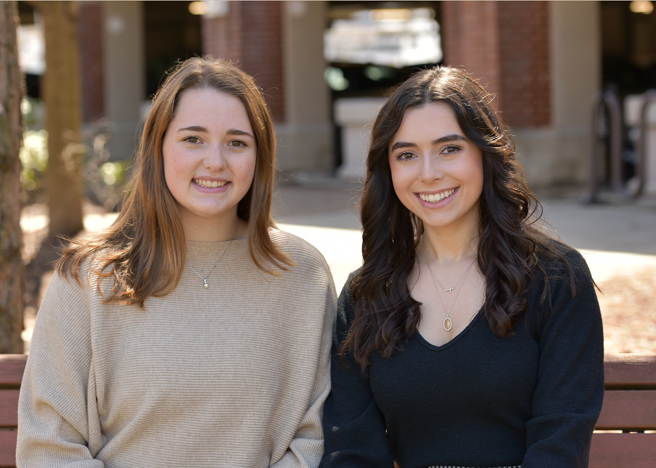 Olivia Moore and Catherine Costa, Barnard Award winners