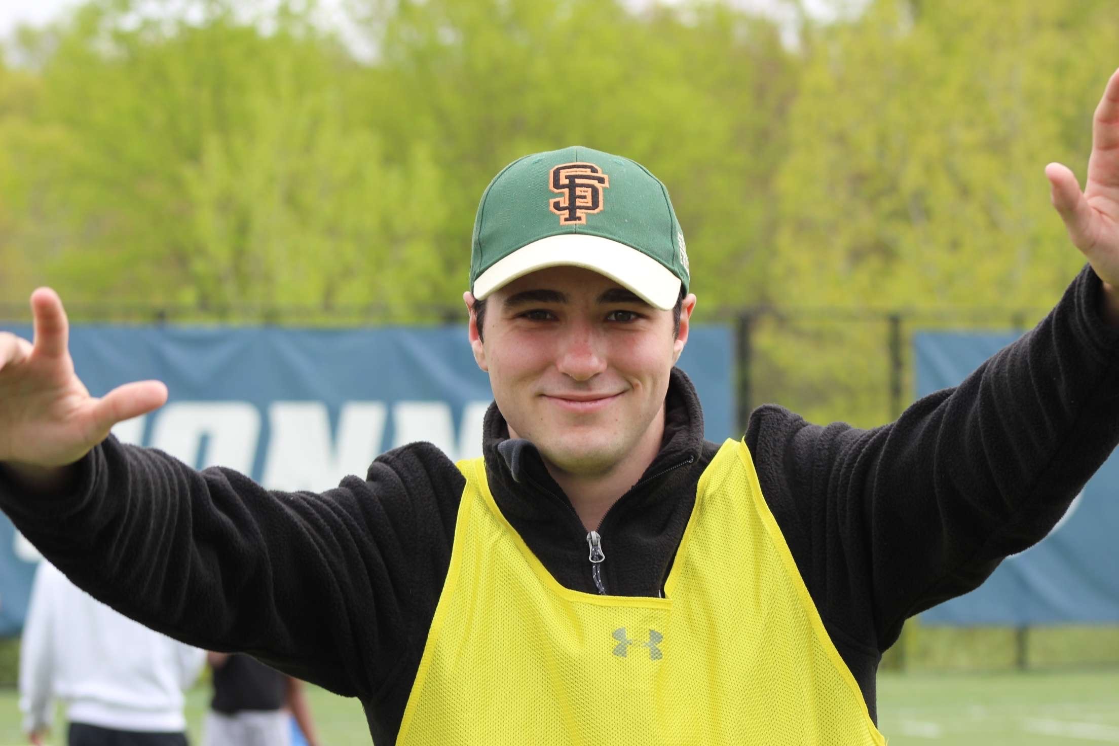 Nursing student, soccer player Justin Rivest has his eyes on the goal