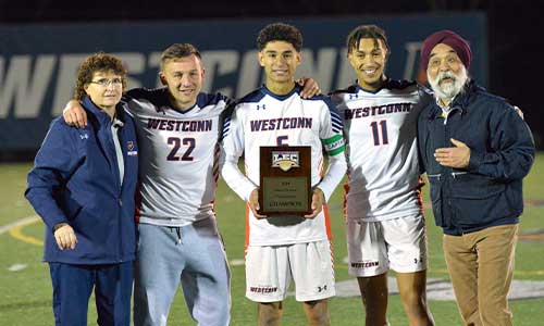 WestConn Men's Soccer Repeats As Little East Conference Men's Soccer Champions